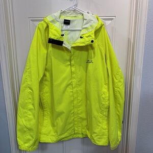 Bright Yellow Raincoat